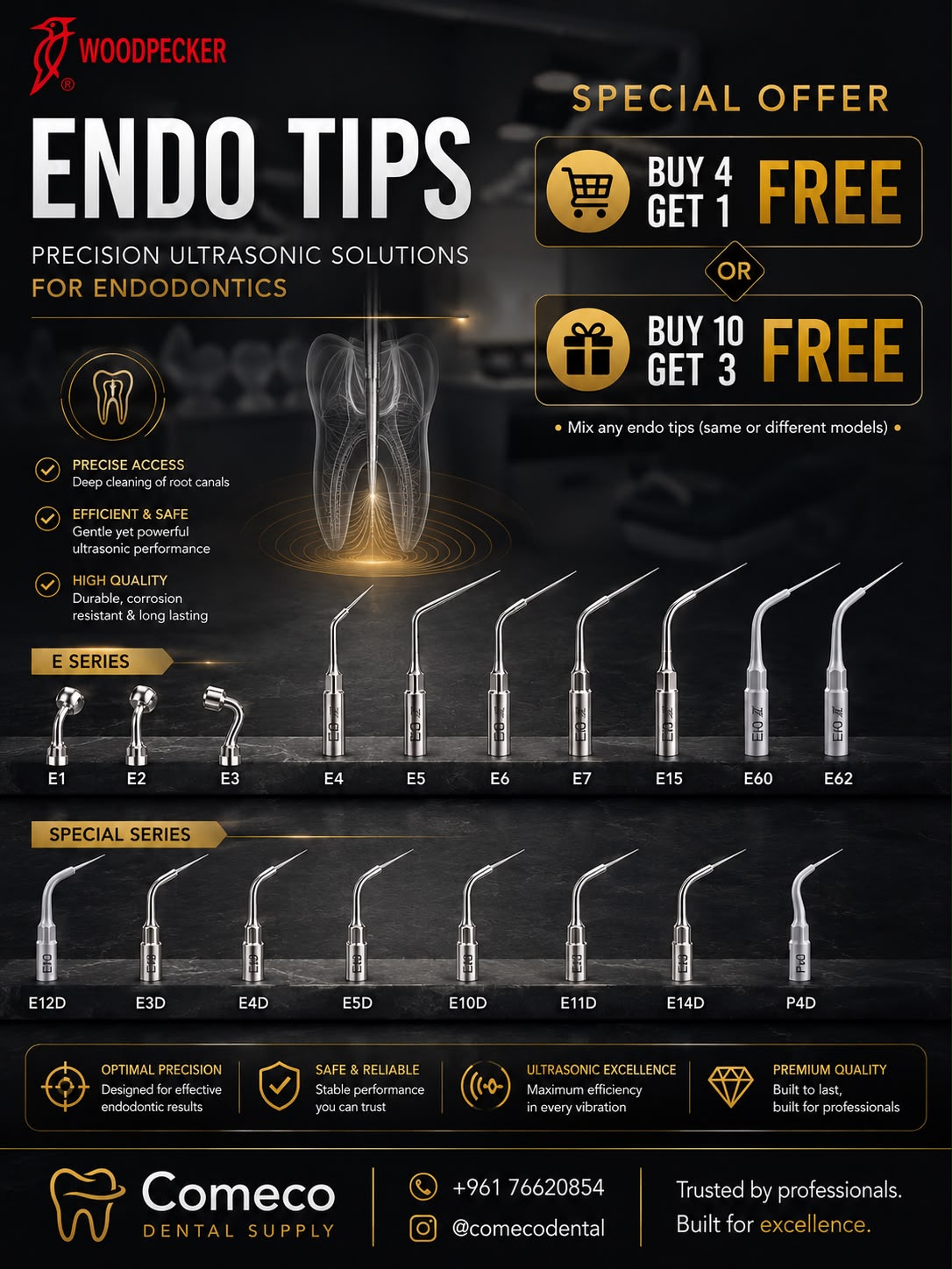 Woodpecker Endo Tips special offer